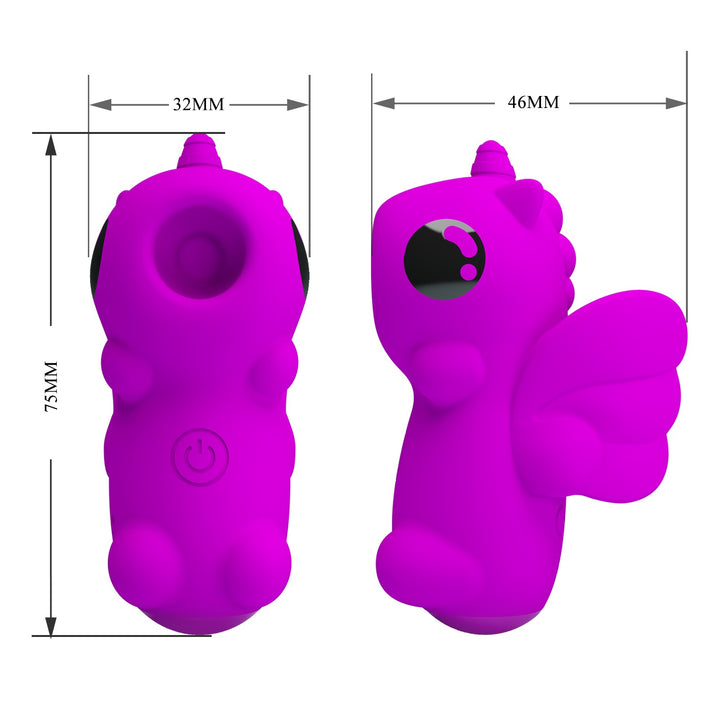 Pretty Love Magic Unicorn Finger Suction Vibe - Finger Vibe - Australia - Sexy Devil