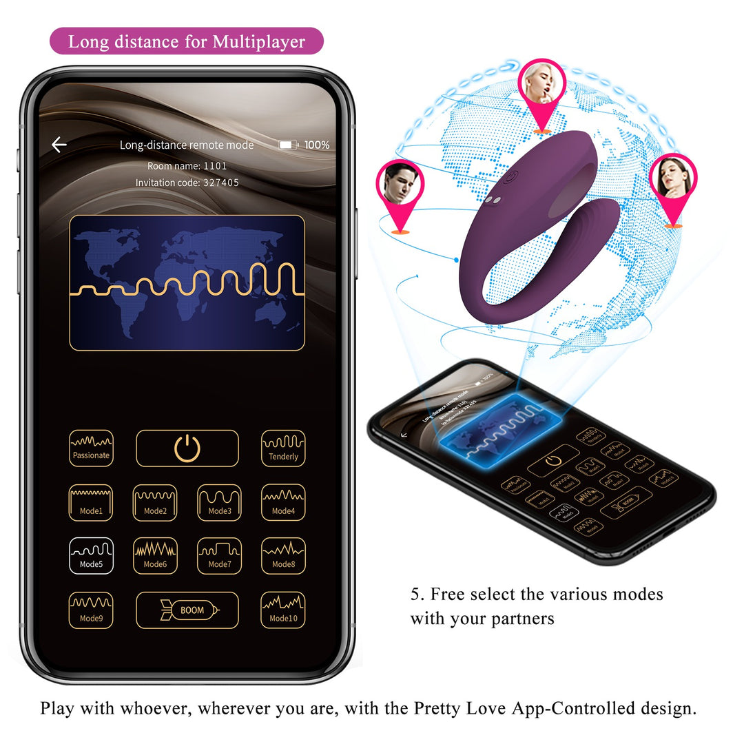 Pretty Love Aari Wearable Vibrator with App Control