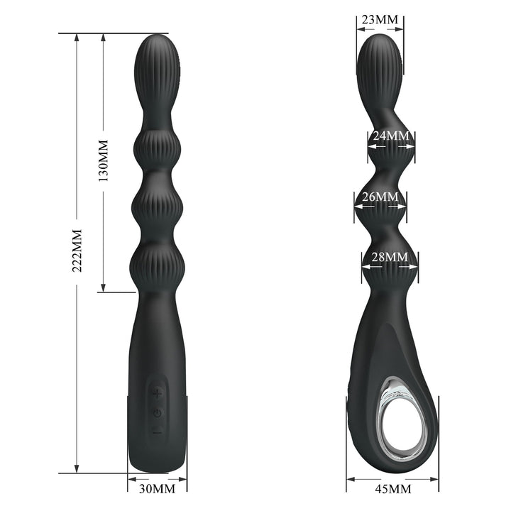 Pretty Love Federer Flexible Anal Vibrator - Anal Vibrator - Australia - Sexy Devil