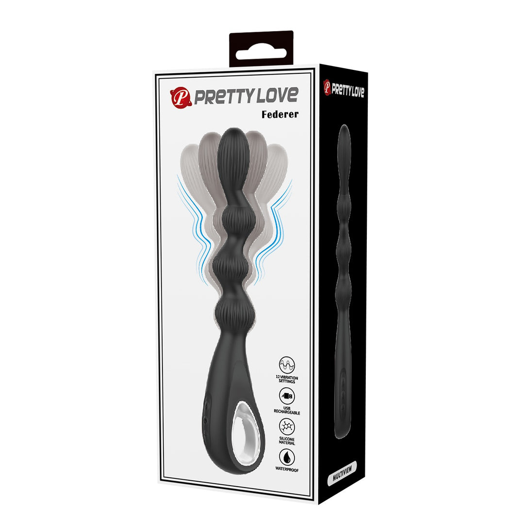 Pretty Love Federer Flexible Anal Vibrator - Anal Vibrator - Australia - Sexy Devil