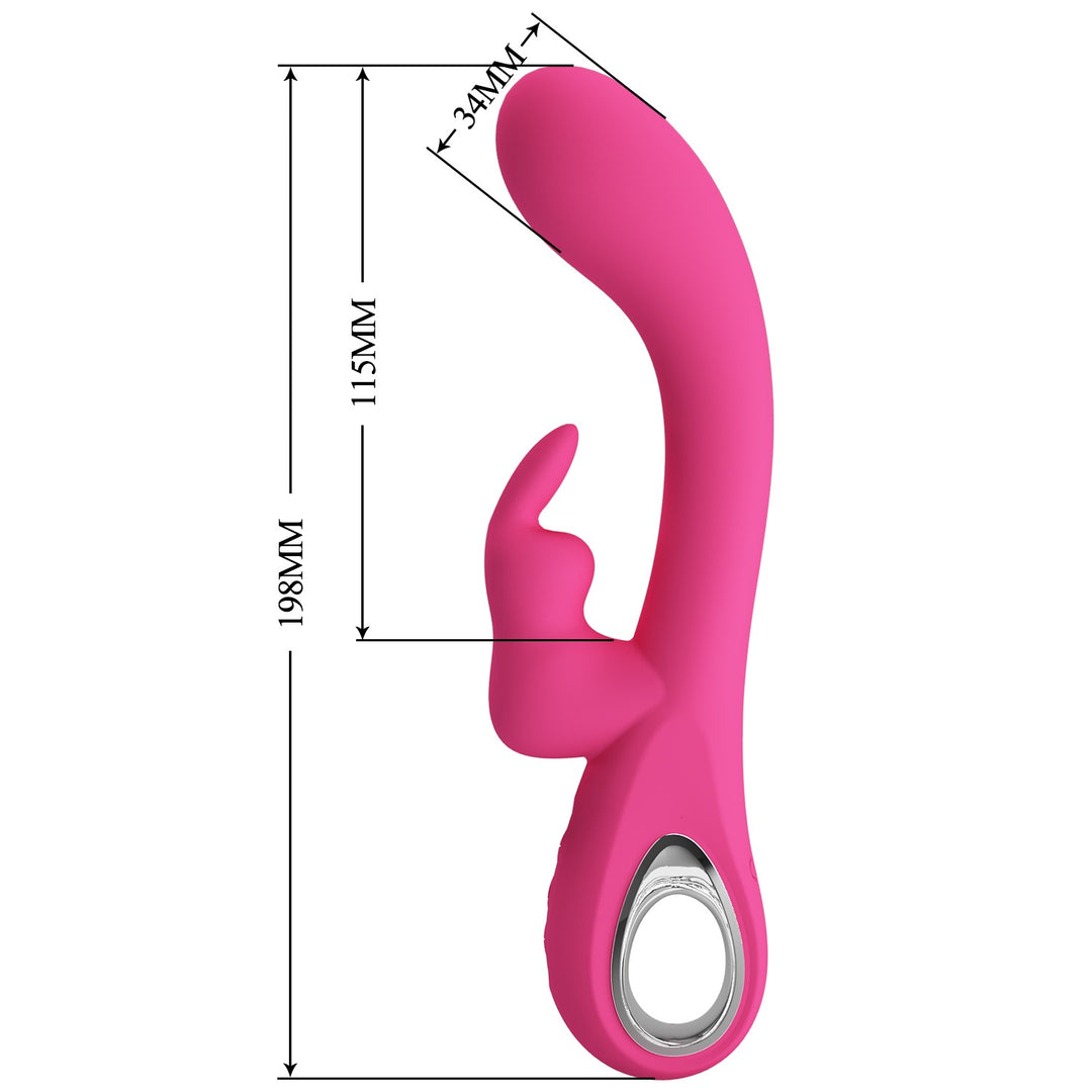 Pretty Love Novak Rechargeable G-Spot Rabbit Vibrator