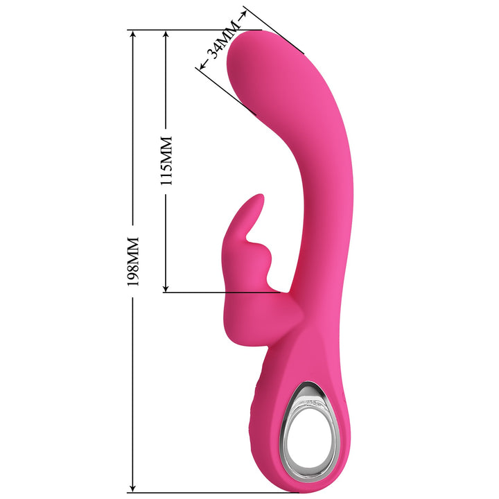 Pretty Love Novak Rechargeable G-Spot Rabbit Vibrator