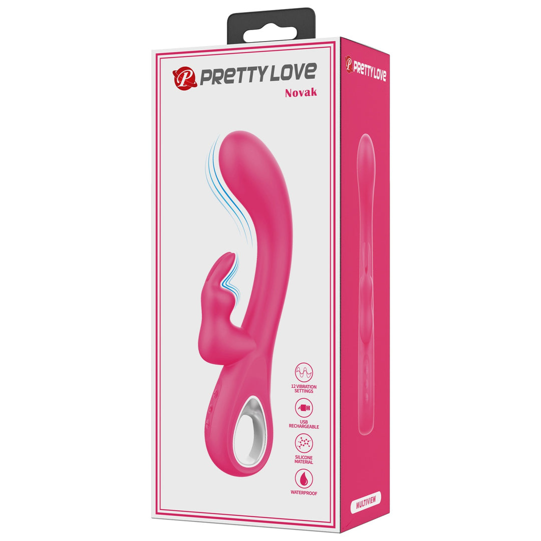 Pretty Love Novak Rechargeable G-Spot Rabbit Vibrator