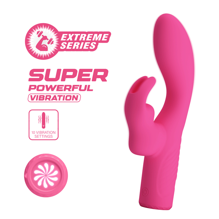 Pretty Love Elivia Super Powerful Rabbit Vibrator - Extreme Series