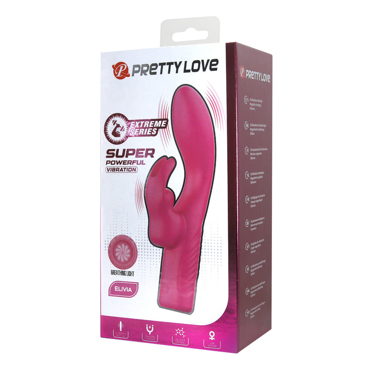 Pretty Love Elivia Super Powerful Rabbit Vibrator - Extreme Series