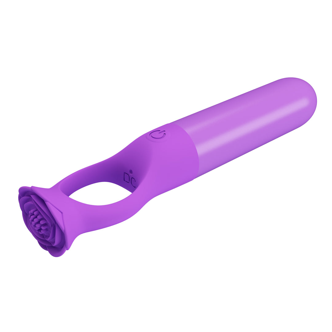 Pretty Love Gianna Mini Massager with Rose Handle