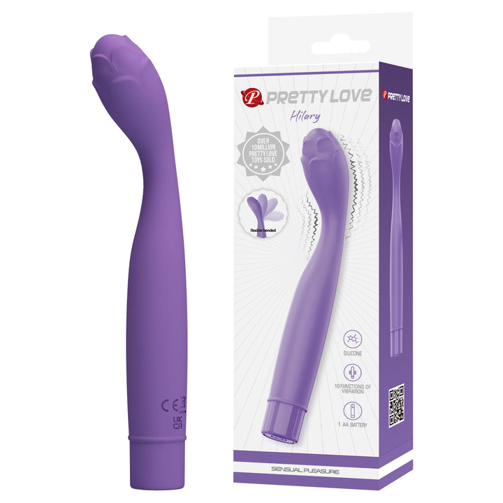 Pretty Love Hilary Vibrating G-Spot Flexible Vibrator