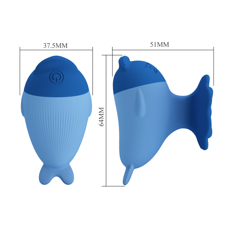Pretty Love Dolphin Super Finger Mini Vibe