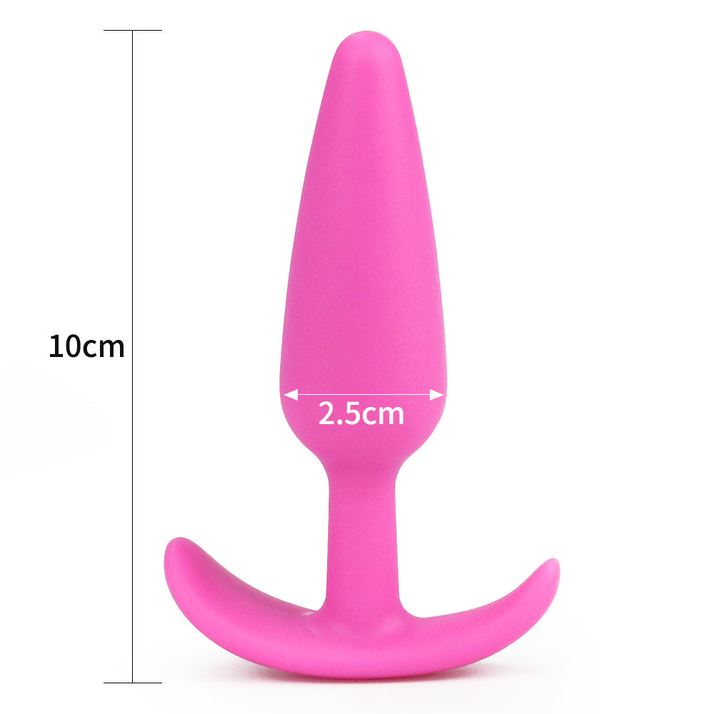 Lovetoy 4" Silicone Classic Anal Plug - Small