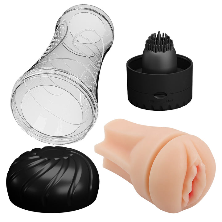 Pretty Love Naomi Vibrating Masturbator - Masturbator - Australia - Sexy Devil