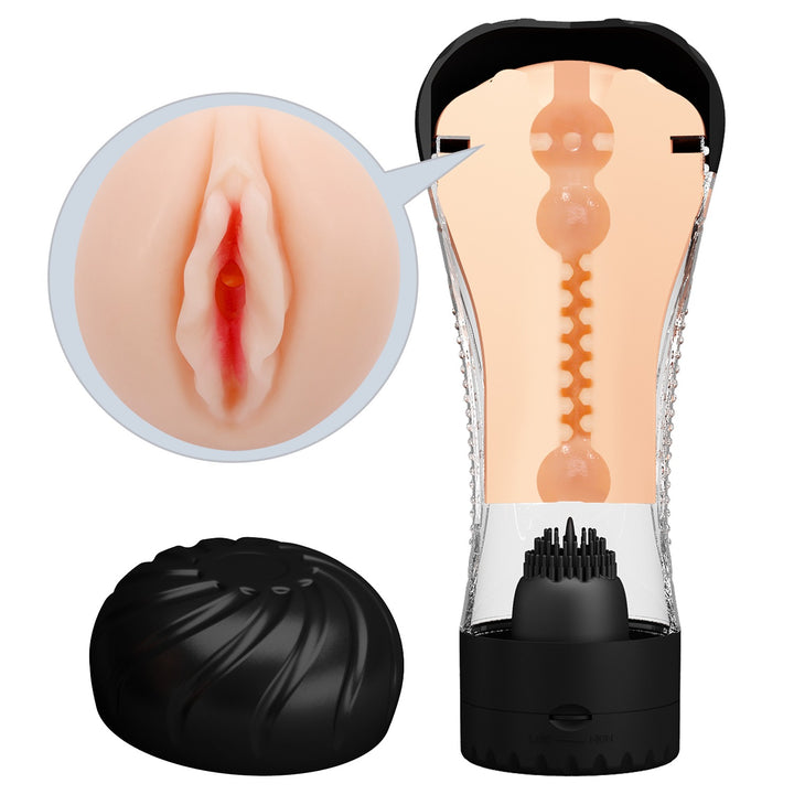 Pretty Love Naomi Vibrating Masturbator - Masturbator - Australia - Sexy Devil