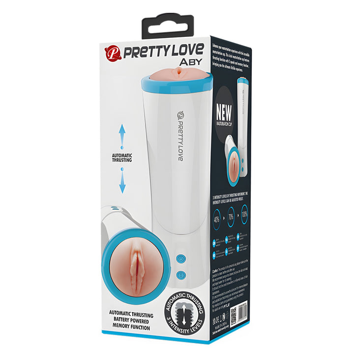 Pretty Love Aby  Masturbation Cup Automatic Thrusting Stroker - Light