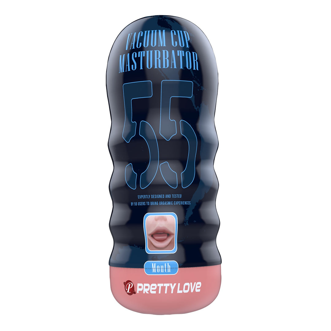 Pretty Love Mouth Vacuum Cup Masturbator - Light