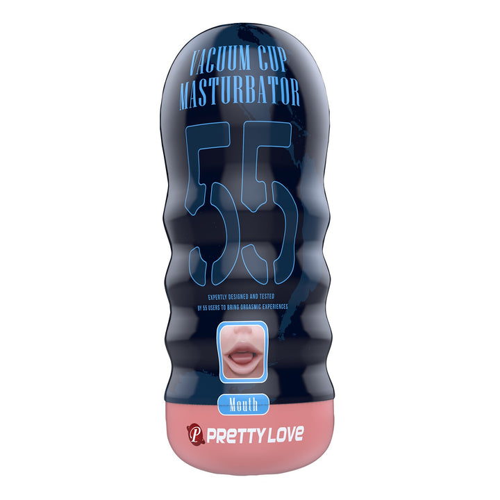 Pretty Love Mouth Vacuum Cup Masturbator - Light