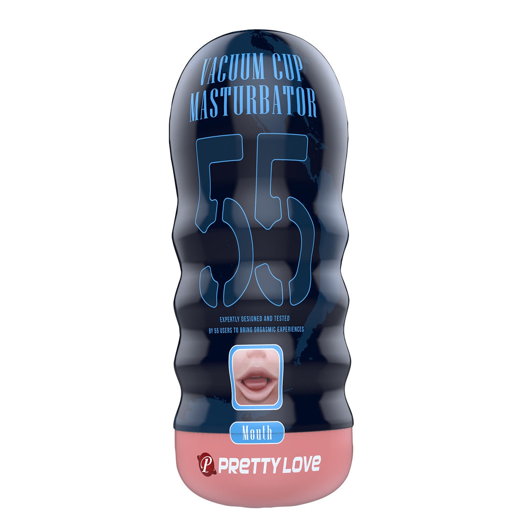 Pretty Love Mouth Vacuum Cup Masturbator - Light