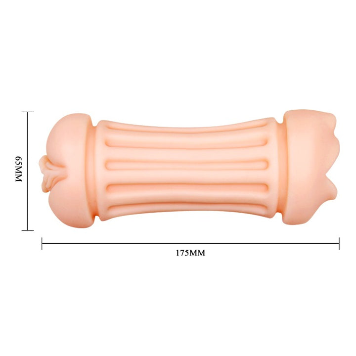 Crazy Bull Nancy Realistic Mouth & Vagina 3-Ring Stoker