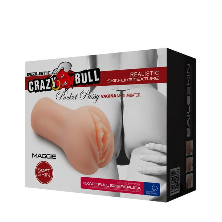 Crazy Bull Maggie Realistic Vagina Stroker