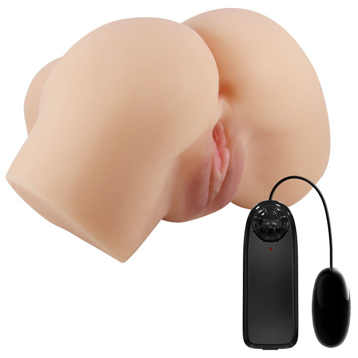 Crazy Bull Hailey Lifelike Double Entry Vibrating Masturbator 1.5kg