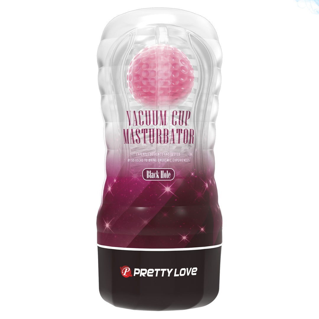 Pretty Love Black Hole Vacuum Cup Masturbator