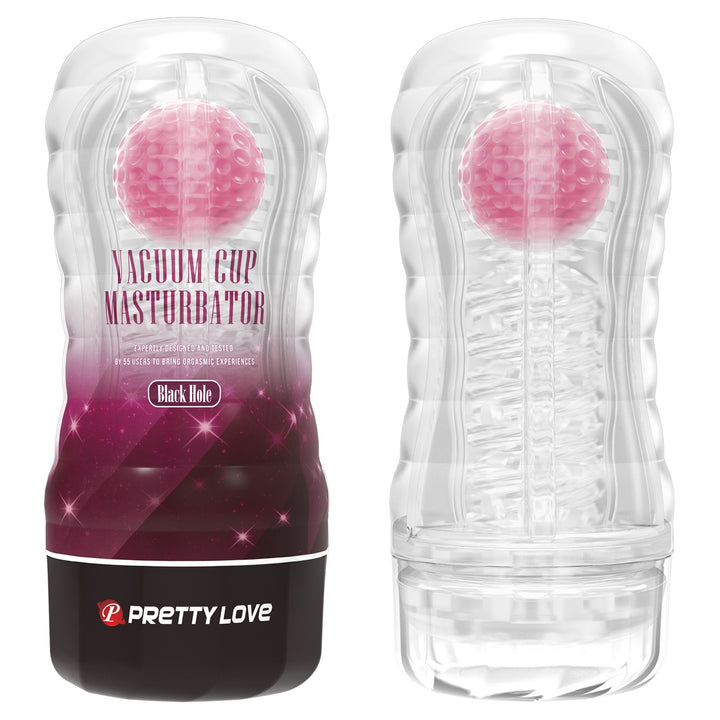 Pretty Love Black Hole Vacuum Cup Masturbator