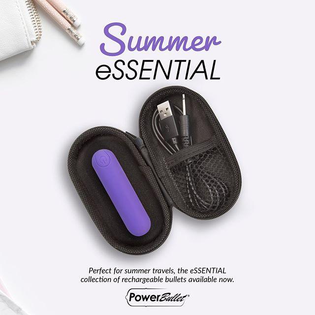 Essential Rechargeable Power Bullet - Vibrating Bullet - Australia - Sexy Devil