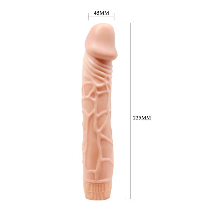 Baile Barbara 8.8" Realistic Multi-Speed Dildo Bob - Vibrator