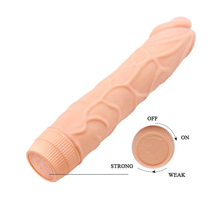 Baile Barbara 8.8" Realistic Multi-Speed Dildo Bob - Vibrator