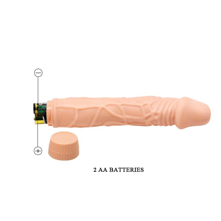 Baile Barbara 8.8" Realistic Multi-Speed Dildo Bob - Vibrator