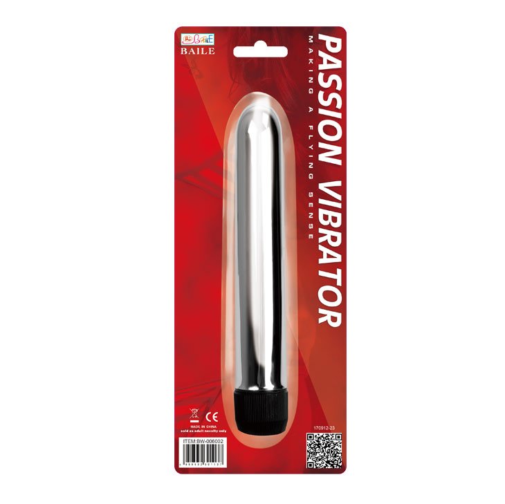 Baile Multi-Speed Passion Vibrator - Silver