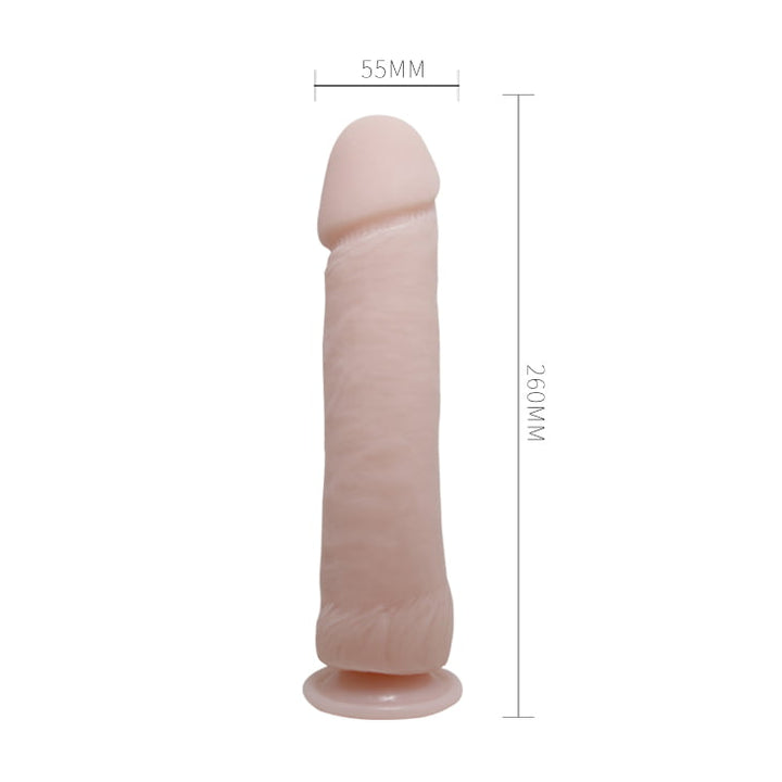 Baile The Big Penis 9.5" Realistic Multi-Speed Dildo