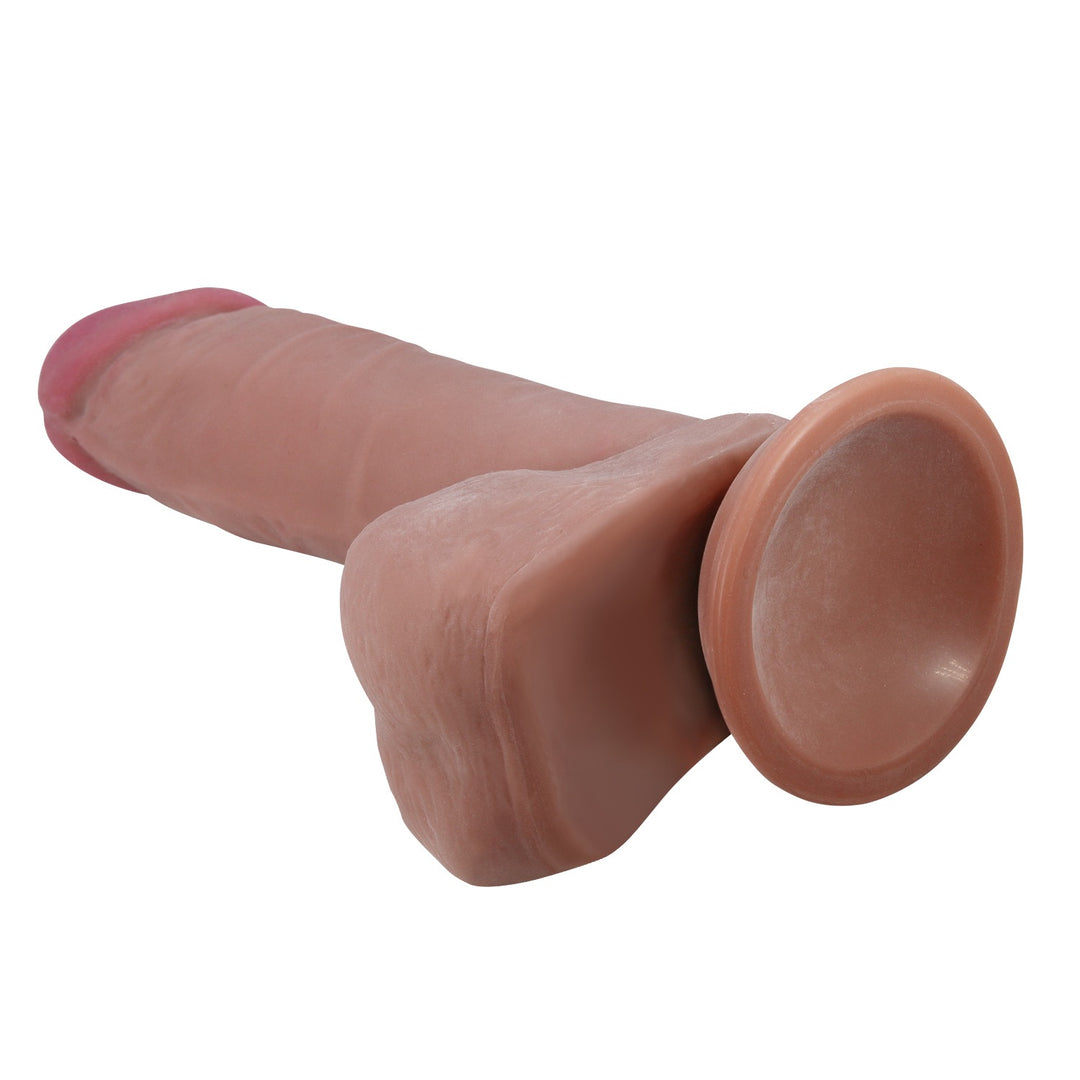 Pretty Love Creel 8.1" Sliding Skin Realistic Dildo