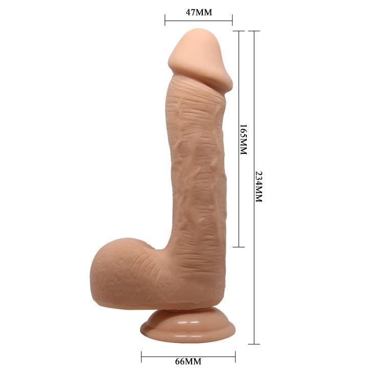Beautiful Encounter Johnson 9.2" Realistic Dildo with Balls