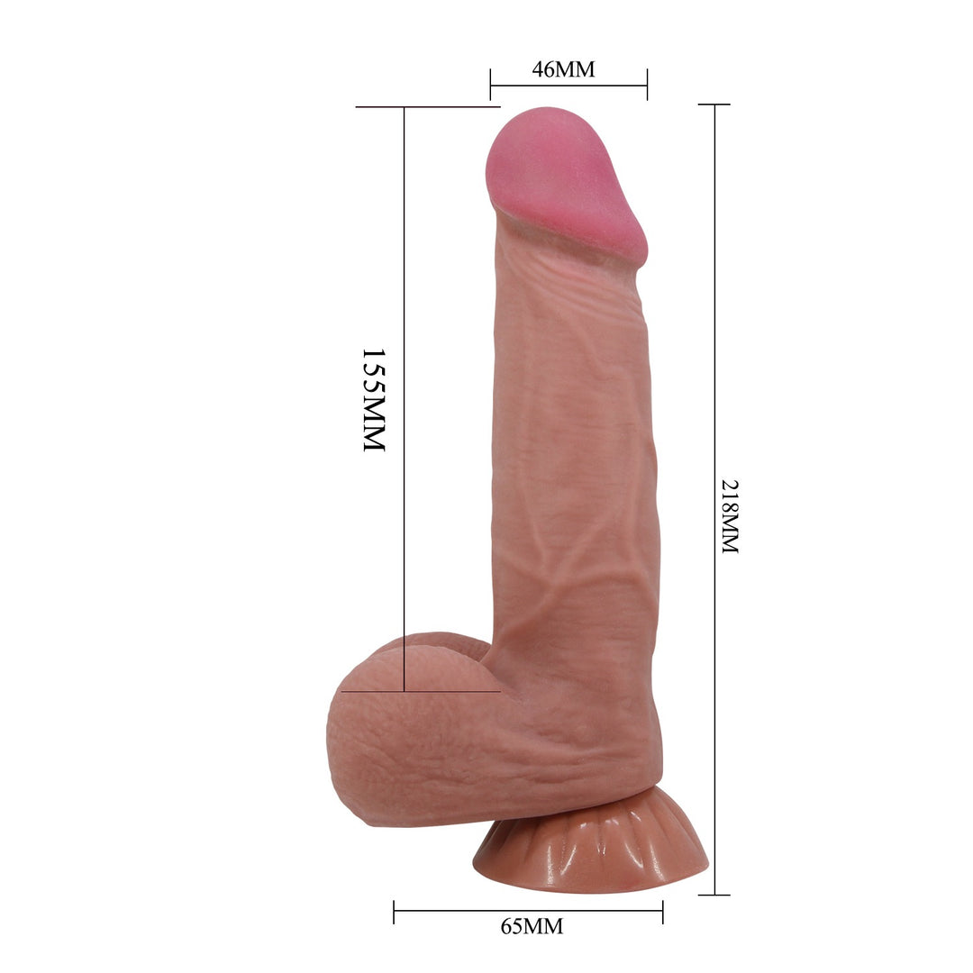 Pretty Love Najm 8.5" Sliding Skin Realistic Dildo