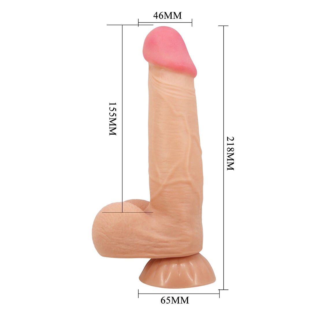 Pretty Love Najm 8.5'' Realistic Dildo with Balls - Dildo - Australia - Sexy Devil
