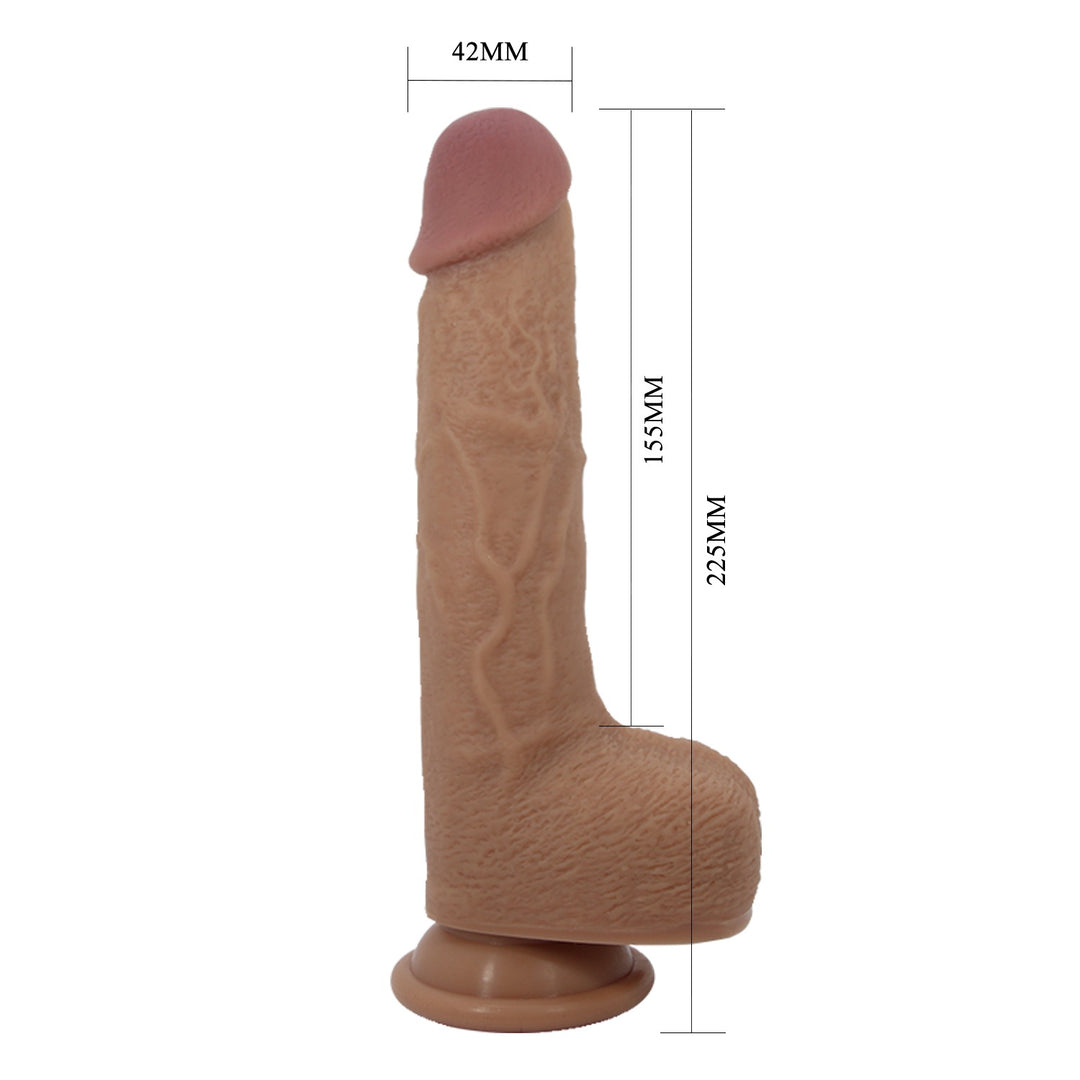 Pretty Love Tommy  8.9" Thrusting & Vibrating Dildo with Remote Control