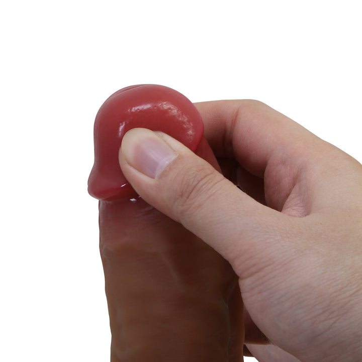 Pretty Love Curtis 6.8" Super Soft Liquid Silicone Dildo