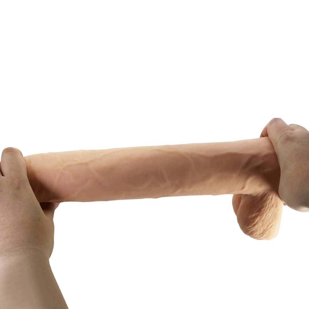 Pretty Love Dany 14.2" Lifelike Bendable Super Huge Fantasy Dildo