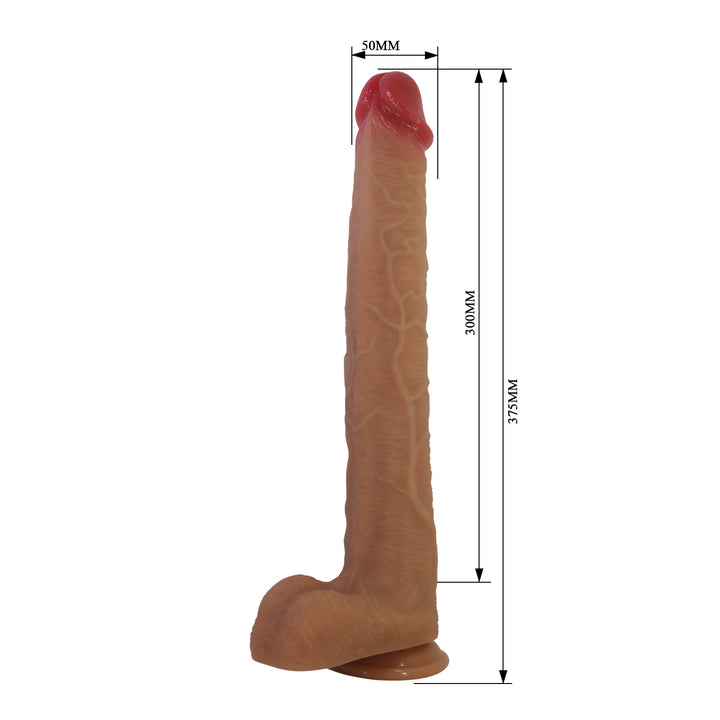 Pretty Love Torin 14.8" Ultra Realistic Silicone Dildo