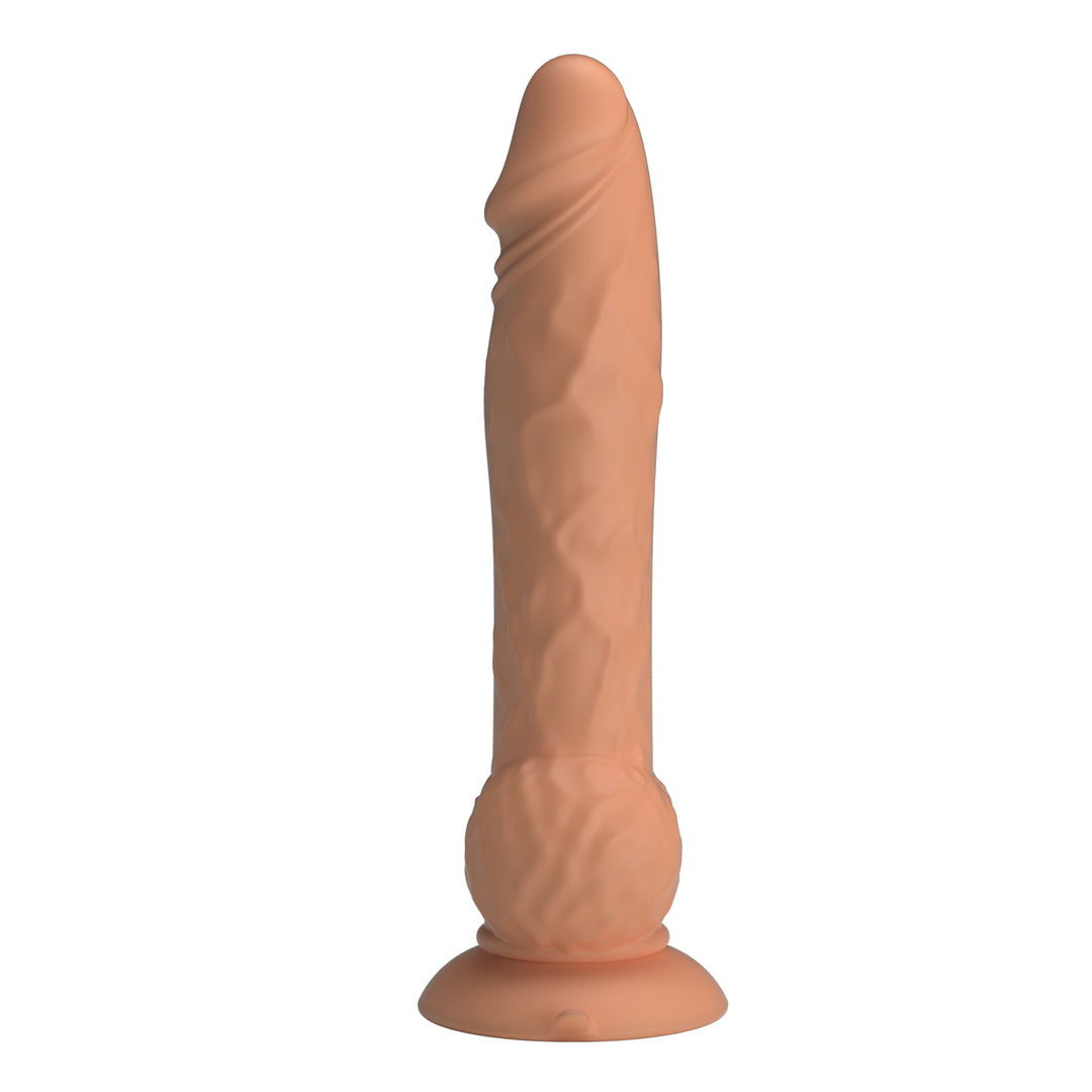 Pretty Love Eren 8.1" Thrusting & Vibrating Silicone Dildo