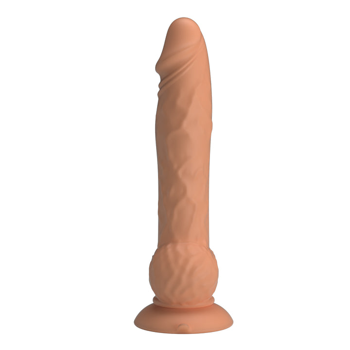 Pretty Love Eren 8.1" Thrusting & Vibrating Silicone Dildo