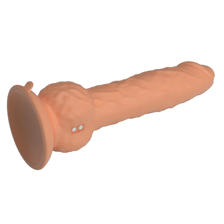 Pretty Love Eren 8.1" Thrusting & Vibrating Silicone Dildo