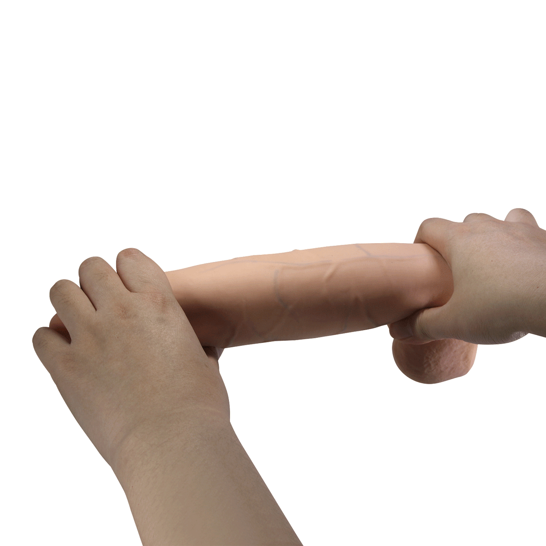 Pretty Love Quinlan 10.2" Sliding Skin Soft Touch Dildo