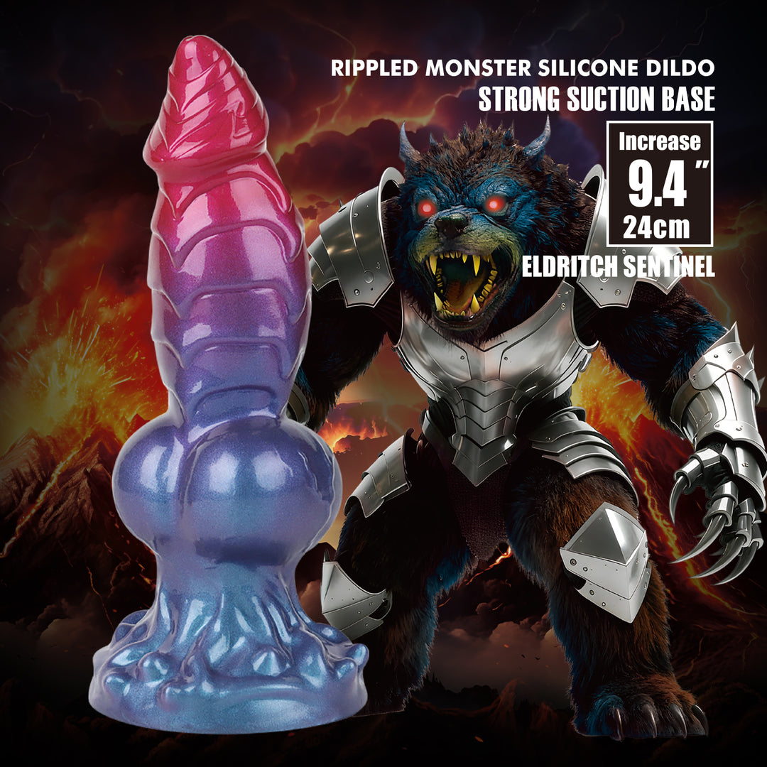 Pretty Love Power Monsters Eldritch Sentinel 9.4" Rippled Monster Dildo