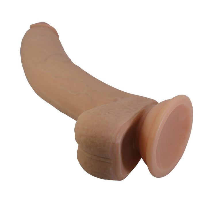 Pretty Love Ercument 7.1" Soft Touch Sliding Skin Dildo