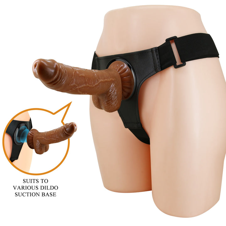 Pretty Love Universal Strap On Harness with 7" Dildo - Micheal - Strap On - Australia - Sexy Devil