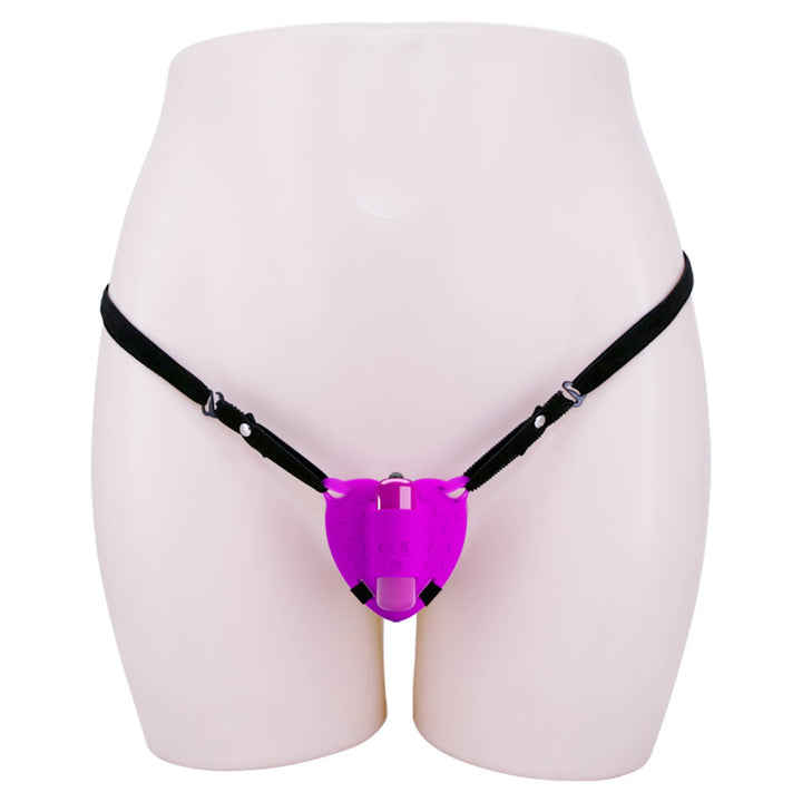 Pretty Love Heartbeat Clitoral Stimulator - Purple