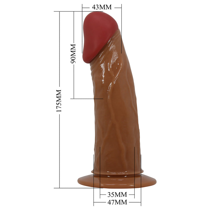 Pretty Love Starks 6.9" Hollow Vibrating Strap On Harness Briefs