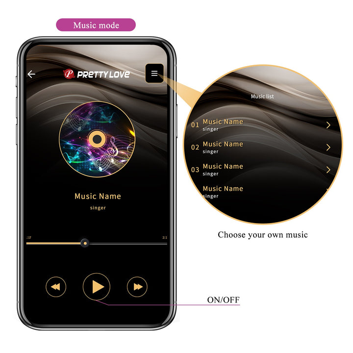 Pretty Love Franz App Controlled Wearable Panty Vibrator