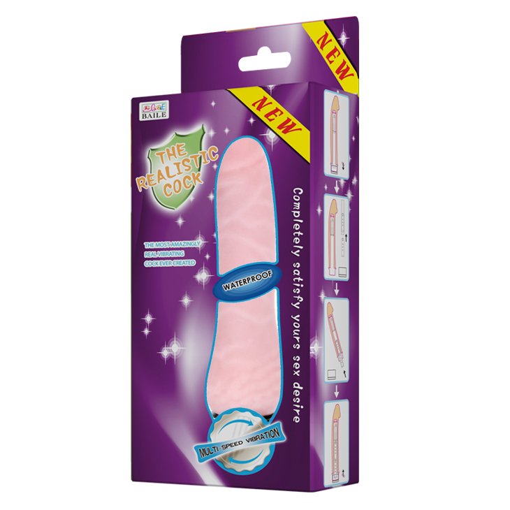 Baile 6" Realistic Dildo Vibrator