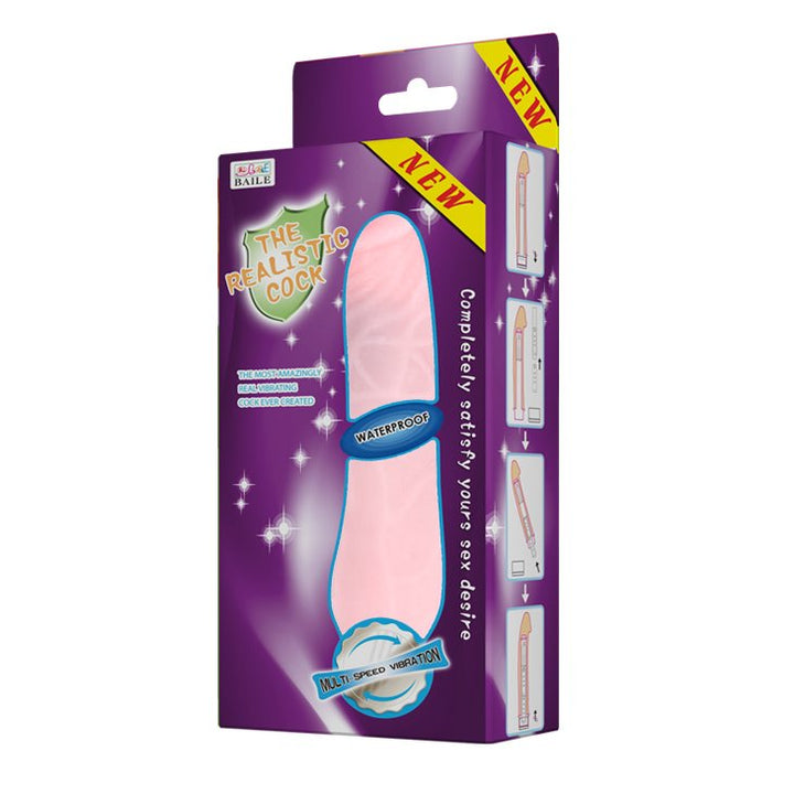 Baile 7" Realistic Dildo Vibrator